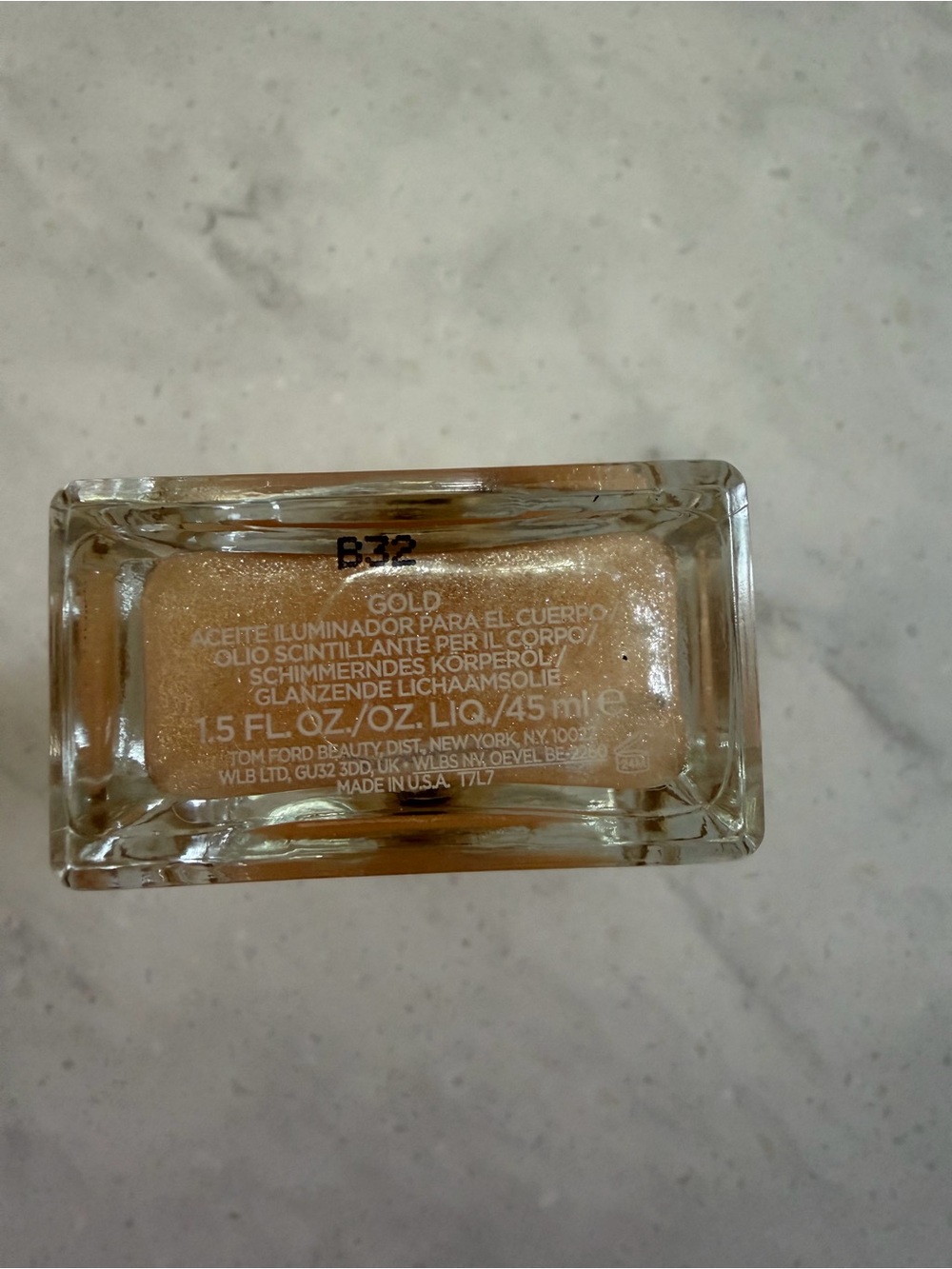 Tom Ford Soleil Blanc Shimmering Body Oil - Gold, 1.5oz NEW - Picture 4 of 5